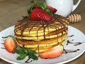 Панкейки на молоке🥞| Простые в приготовлении, и невероятно пышные