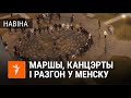 Вечаровыя актыўнасьці ў Менску | Во дворе Минска разогнали концерт памяти Романа Бондаренко