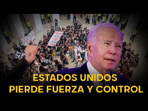 Estados Unidos pierde el control: crecen protestas a favor de Palestina y las críticas a Joe Biden