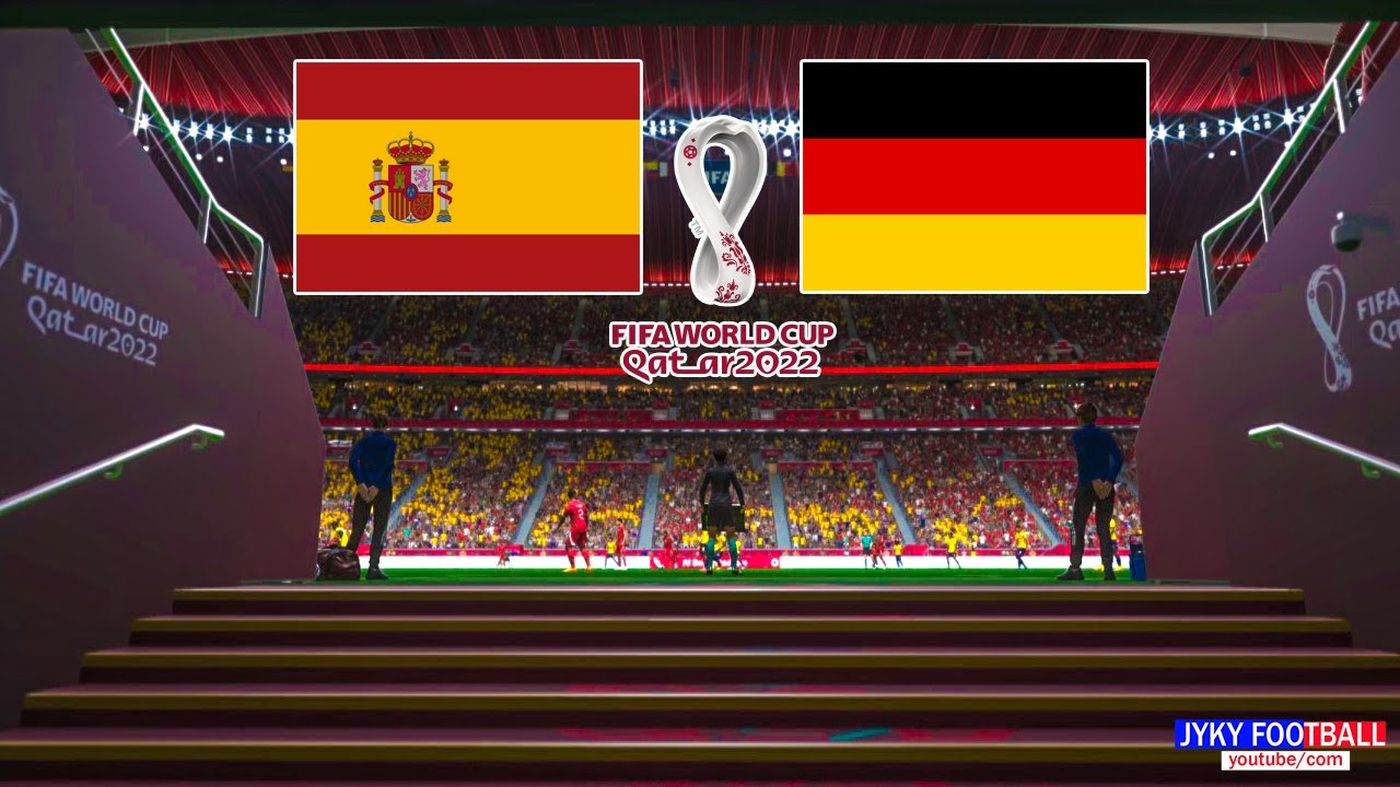 FIFA 23 - Spain vs Germany - FIFA World Cup 2022 Group Stage - Full Match All Goals HD - Gameplay