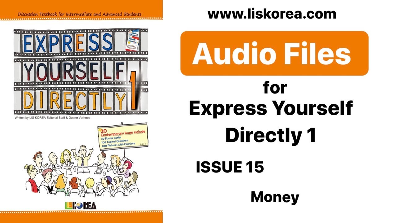 Express Yourself Directly 1 음원파일 - ISSUE 15 Money / by Liskorea (리스코리아 ...