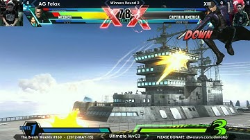 The Break #160 - UMvC3 W2 - AG Felax VS XIII