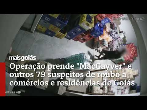 Operação prende "MacGayver" e outros 79 suspeitos de roubo a comércios e residências de Goiás - MG