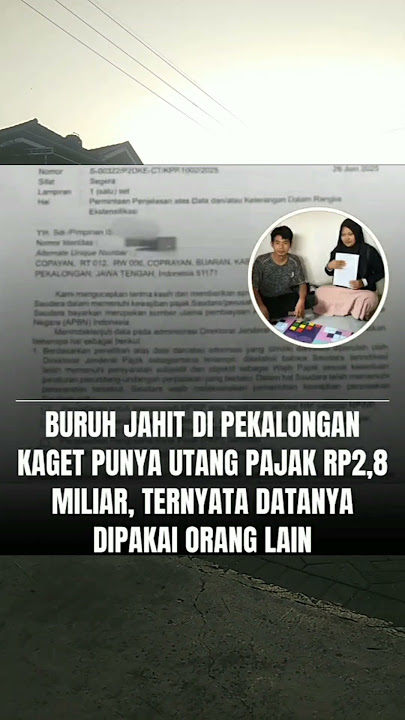hati hati dengan data diri