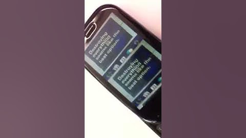 Palm Pre screen fault.MOV