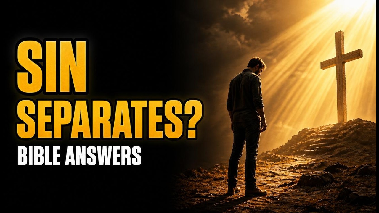 Смотреть «WHY SIN SEPARATES US FROM GOD | THE BIBLE'S ANSWER» на YouTube Смотреть «WHY SIN SEPARATES US FROM GOD | THE BIBLE'S ANSWER» на YouTube