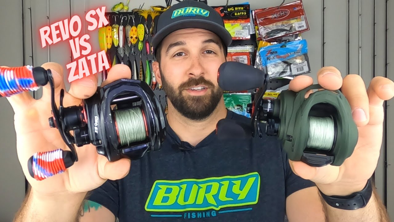 All New Abu Garcia Zata vs. Revo SX  Which is BETTER? (reel comparison) 