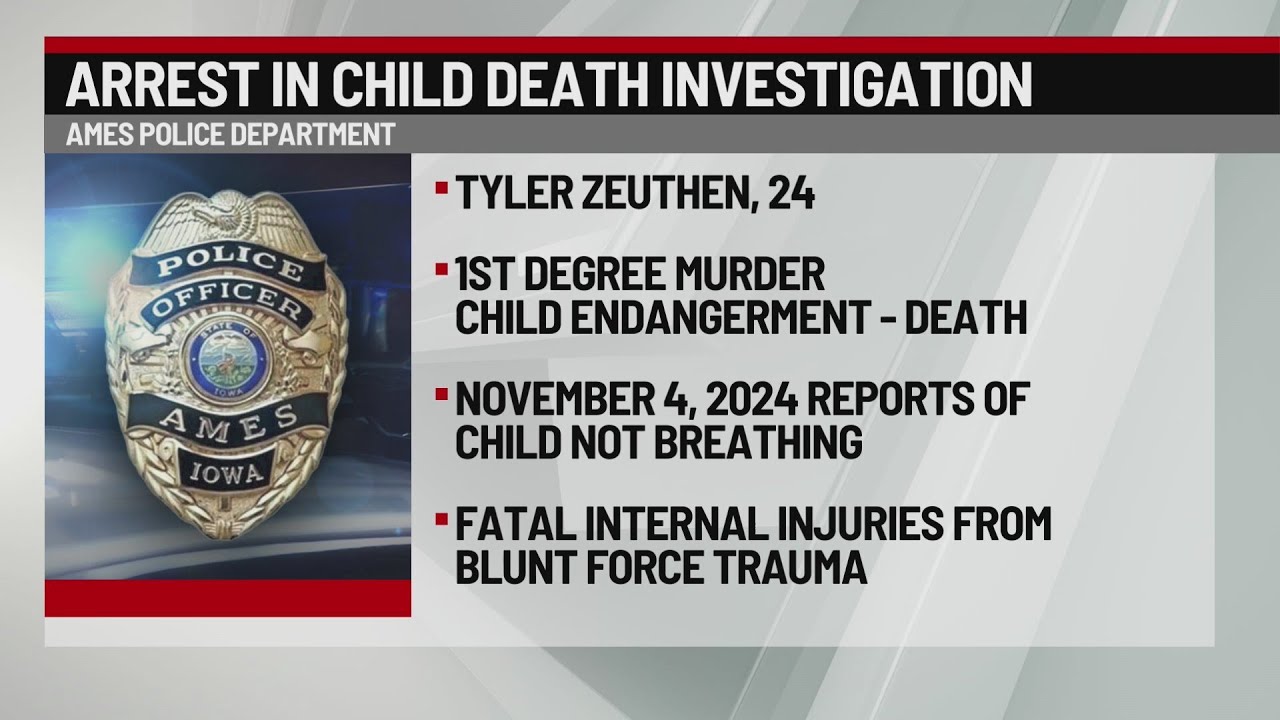 Marshalltown man charged with first-degree murder in infant’s death ...