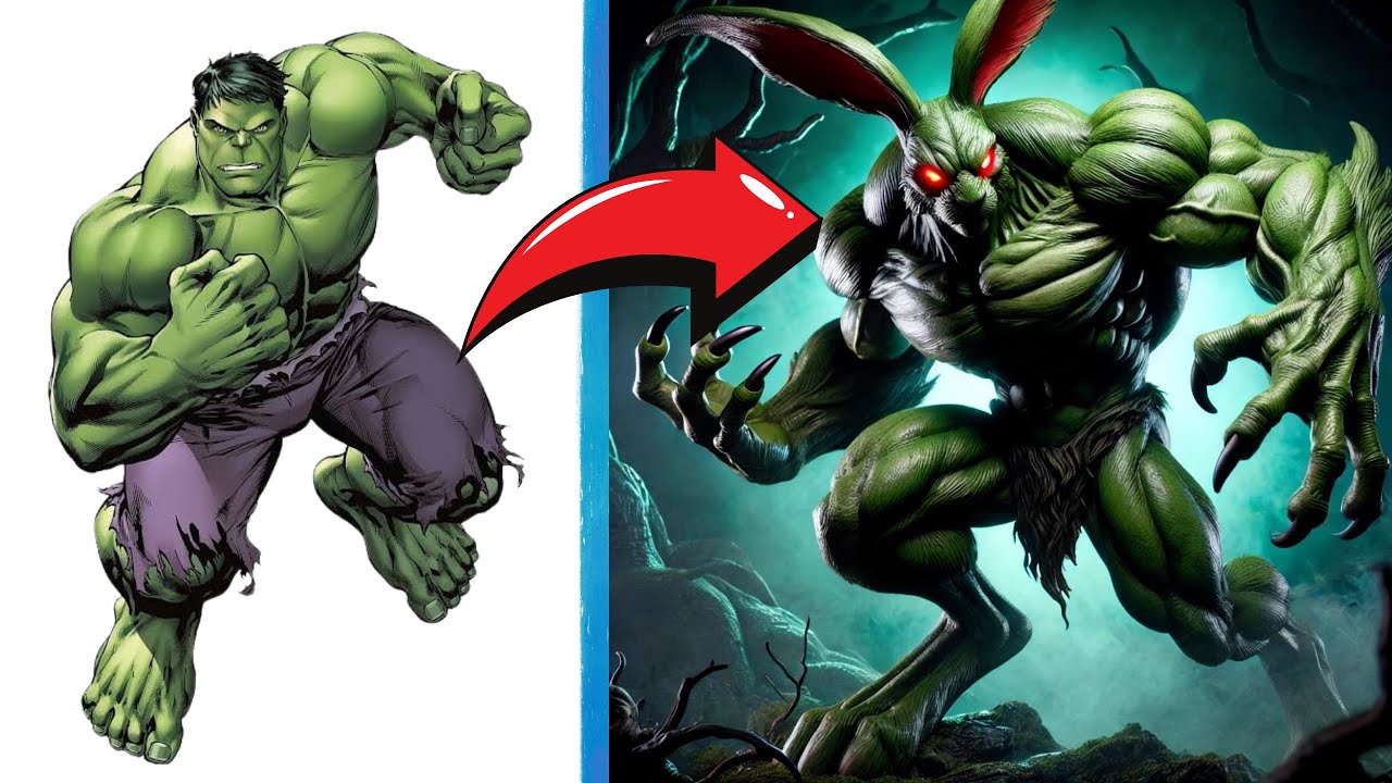 Marvel Rabbit Characters AVENGERS But RABBIT 🐇 VENGERS 🔥 All Characters (marvel & DC) 2024💥 ...
