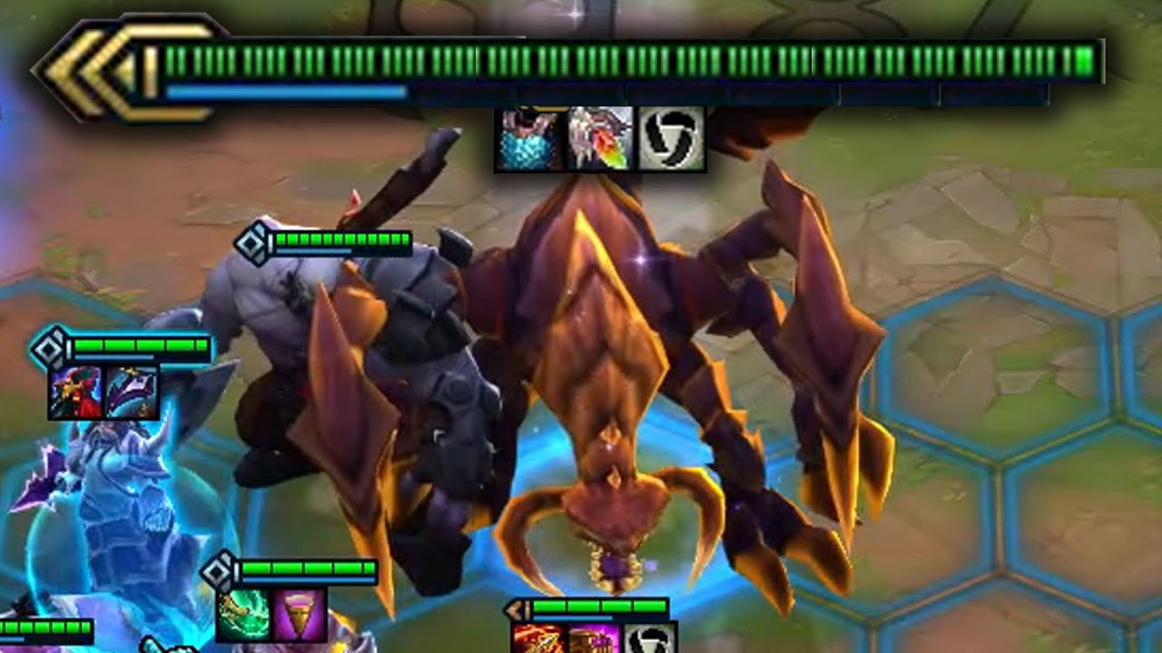 RAID BOSS CHO GATH 3 | 5 MUTANT | TFT SET 6 Gameplay [Deutsch]