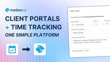 How to Use Motion.io’s Built-In Time Tracking Feature | Setup, Demo, Benefits