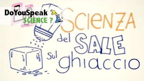 Come mai il sale scioglie la neve?
