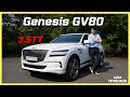 2021 Genesis GV80 on the road! We drove the 1st rear wheel driven SUV from the Genesis to the limit!