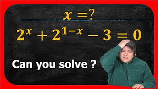 Solving Tricky Exponential Equations Made Easy!