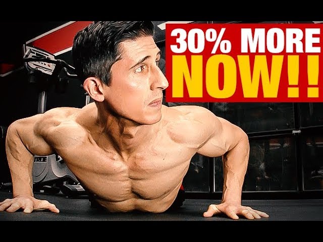 How to Increase Your Pushups by up to 30% (INSTANTLY!) - YouTube