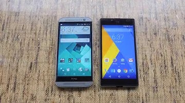 Micromax Yu Yuphoria VS HTC One M8 Speedtest