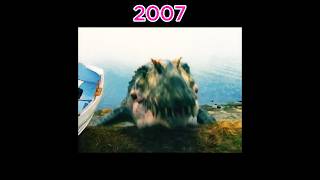 Evolution of T-Rex, Raptor and Mosasaurus #dinosaur #jurassicworld #trex #shorts #viral #fyp #edit