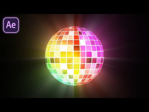 Create a Disco Ball Animation in After Effects | No Plugin required