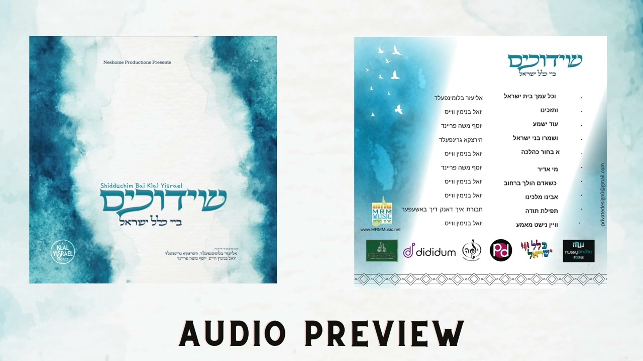 Shidduchim Bai Klal Yisrael - Audio Preview