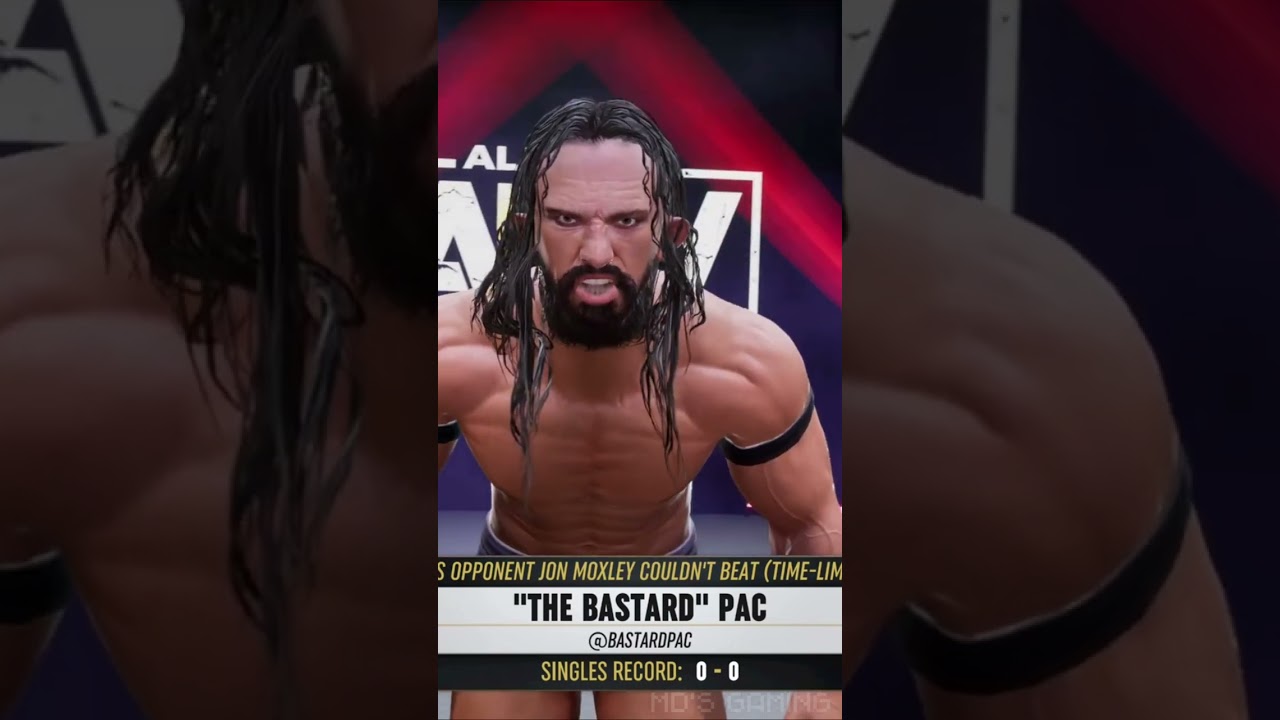 "The Bastard" Pac Entrance | Aew Fight Forever 