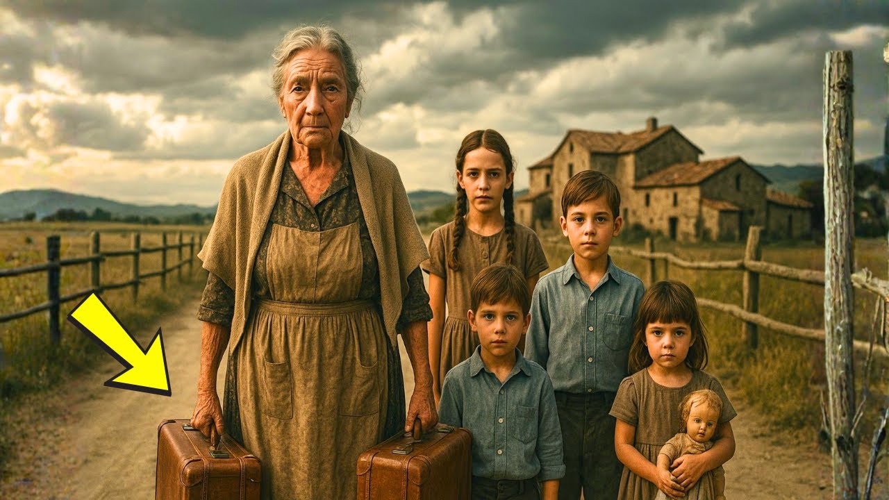 Un’anziana Viene Cacciata Dalla Propria Casa Con i Suoi Nipoti, Ma Trova Una Casa Abbandonata