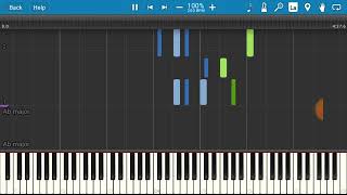 DEAF KEV - Invincible [Synthesia Piano Tutorial #044]