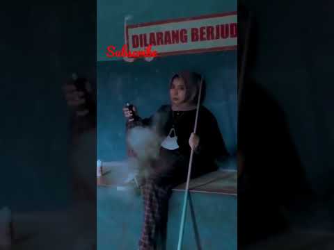 Nella mayang hijabers player billiard from #indonesia         #pool #shorts #subscribe #hijab