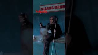 Nella mayang hijabers player billiard from #indonesia         #pool #shorts #subscribe #hijab