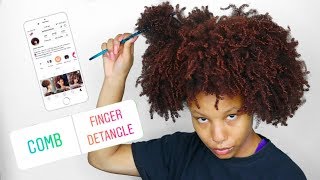 MY INSTAGRAM FOLLOWERS CONTROL MY NATURAL HAIR FOR A DAY
