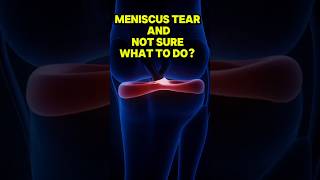 Meniscus Tear And Dont Know What To Do?