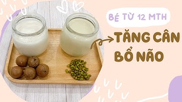 2 Công Thức Sữa Hạt Macca Tăng Cân Bổ Trí Não Cho Bé và Mẹ Bầu / Thực Đơn Ăn Dặm