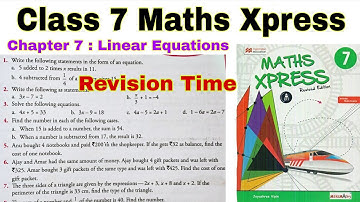 Class 7 Maths Xpress Chapter 7 Revision Time | Revision Time | Class 7 | Maths Xpress | Chapter 7