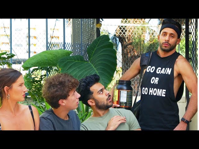 First Time Going to the Gym | Anwar Jibawi & Juanpa Zurita class=