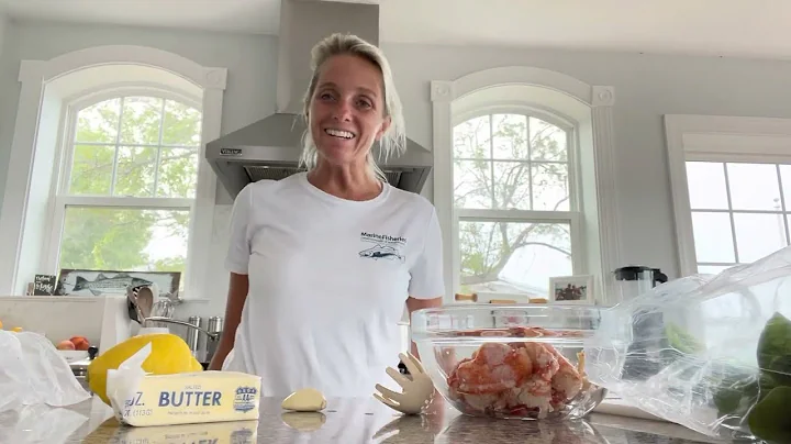 Cooking Lobster Linguini with Heather