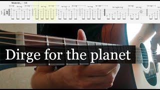 Stalker OST - Dirge for the planet intro (guitar cover + tabs)