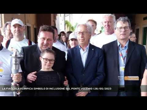 LA FIACCOLA OLIMPICA SIMBOLO DI INCLUSIONE SUL PONTE VECCHIO | 26/05/2023