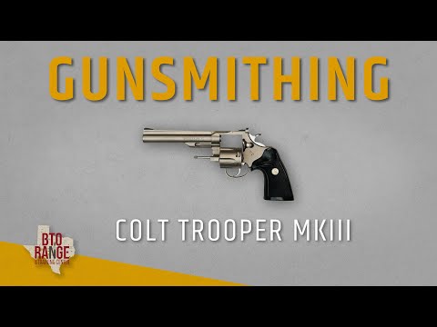 コクサイ　COLT TROOPER MK-3 Original Colt Trooper Mk III with 6