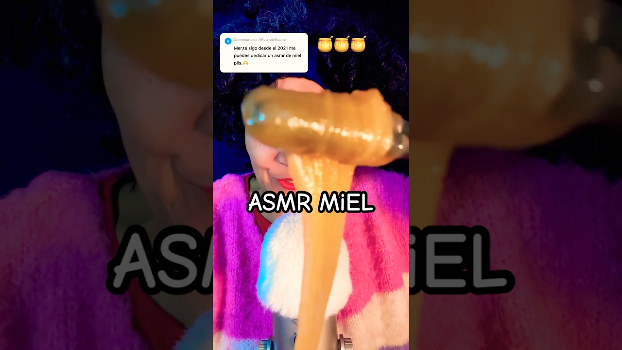 ASMR Miel - Buen punto de Miel 🍯 