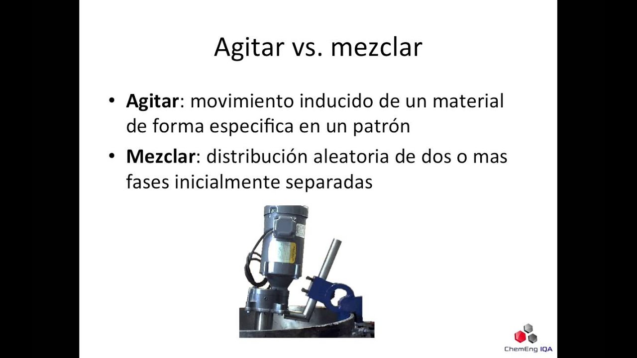 OTM125: Agitación y Mezclado - YouTube