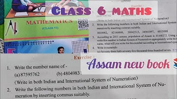 Class 6 th maths chapter 1 page no 22 new book 📚 English medium scert new book in English medium