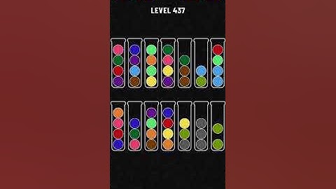 Ball Sort Puzzle Level 437
