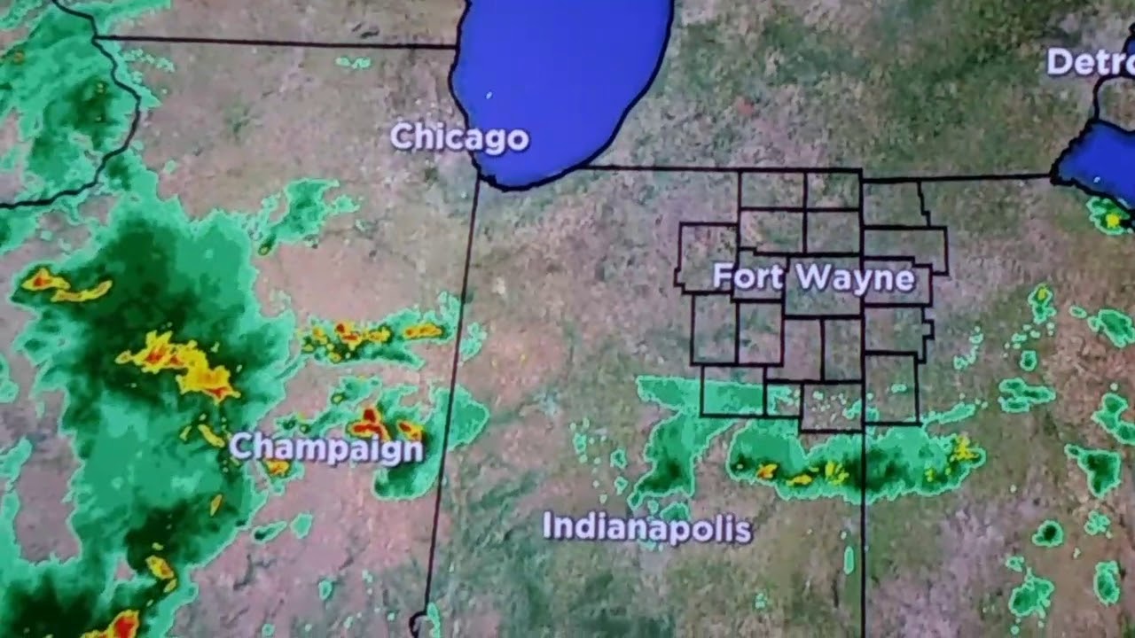 HAARP rings on Fort Wayne's radar?? - YouTube