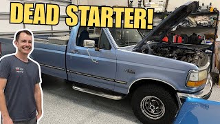 Replacing the Starter on my 1996 Ford F150 OBS