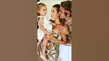 justin bieber with hailey baldwin and daughter ❤ #celebrities#celebrity #shorts #justinbieber
