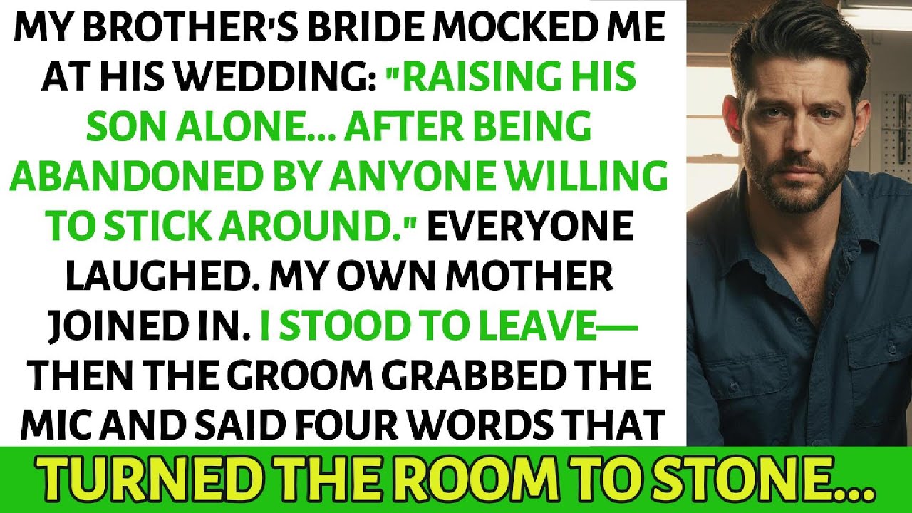 Невеста моего брата высмеяла меня за то, что я отец-одиночка. Его ответ шокировал всех.