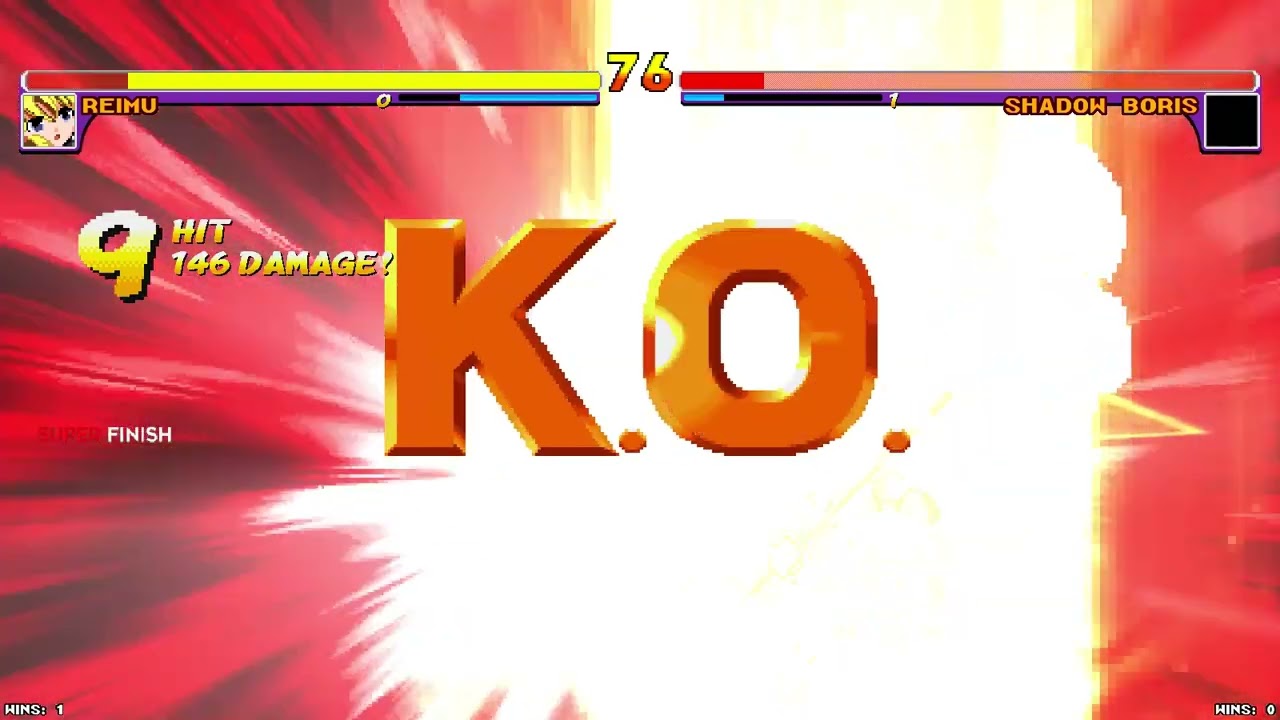 Reimu Hakurei (Me) vs Shadow Dawn De Era Boris Anderson