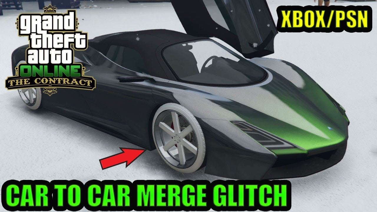 GTA 5 ONLINE WORKING CAR TO CAR MERGE GLITCH BENNY F1 MERGE GLITCH 1.58