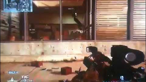 mw2 floating c4/ throwing knife glitch