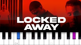 Download Lagu R City - Locked Away ft Adam Levine (piano tutorial) MP3