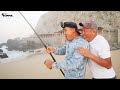 Surf Fishing w/ Dad- MASSIVE FISH! (He’s FINALLY Proud!)